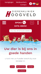 Mobile Screenshot of dierenkliniekecht.nl